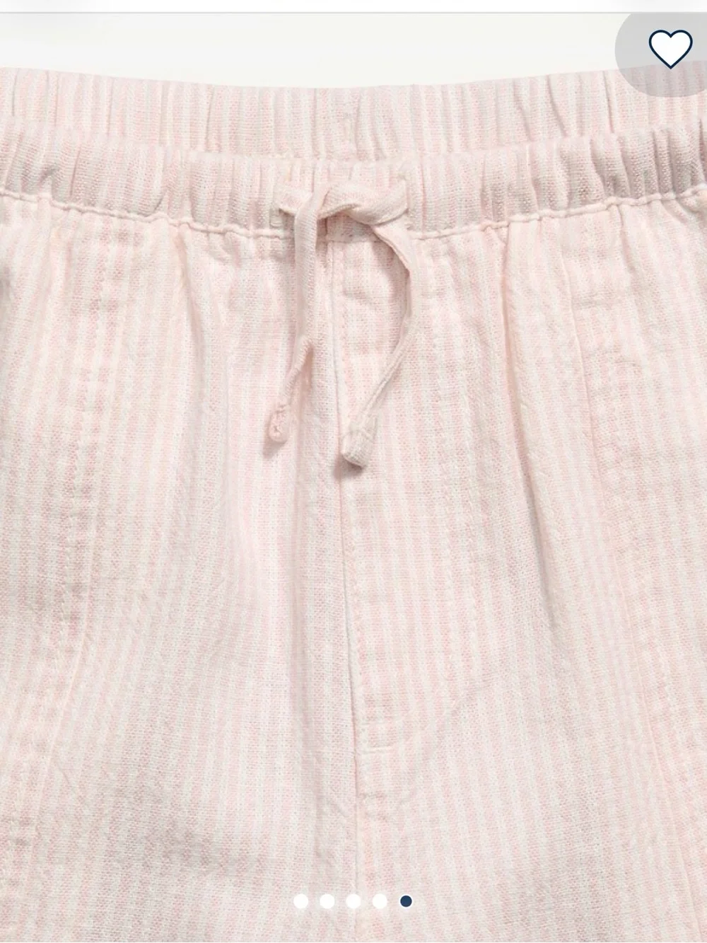 Old Navy Light Pink Ribbed Girls Pants